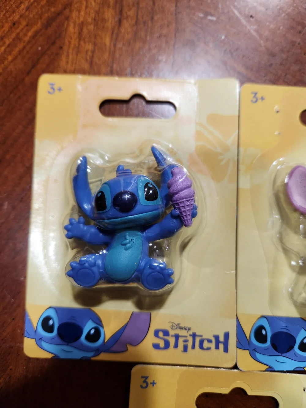 Disney Stitch Collectible Figure - Blue and Purple Kids Toy Set